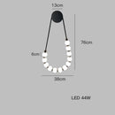 DecorBites™ Art Deco Glass LED Wall Sconce Black Gold Bedroom Corridor Lighting