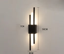 DecorBites™ Art Deco Gold LED Wall Sconce with Marble Accent - Modern Bedroom & Living Room Lighting