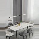 DecorBites™ Art Deco LED Gold Chandelier for Dinning Room
