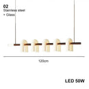Decorbites art deco white acrylic arched chandelier living room light