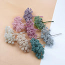 Pastel artificial gypsophila plants living room pine clusters