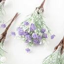 DecorBites™ Artificial Gypsophila Plants for Home Decor, Garden, Wedding - Set of 12