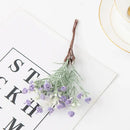 DecorBites™ Artificial Gypsophila Plants for Home Decor, Garden, Wedding - Set of 12