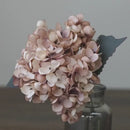 Pink & purple hydrangea silk flower arrangement wedding decor shop