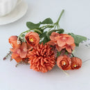 DecorBites™ Artificial Hydrangea Tea Rose Bouquet for Home Decor and DIY Wedding Bouquets