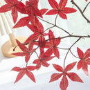 DecorBites™ Artificial Maple Leaf Bouquet for Wedding and Home Decor