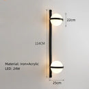 Modern black plant pendant light dining room led garden lamp