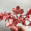 Glittery multicolored hydrangea artificial plants living room bouquet