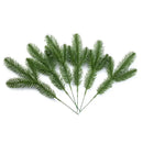 Realistic green pine needle artificial plants living room decor