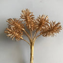 Colorful pom-pom artificial plants set of 6 wedding decor