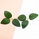 DecorBites™ Artificial Rose Leaf Wedding Home Decor Silk Greenery Wreaths DIY Crafts