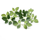 Realistic green leaf vine silk flowers wedding decor living room