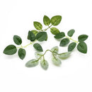 Realistic green leaf vine silk flowers wedding decor living room