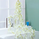 DecorBites™ Artificial Sakura Flowers Vine: Wedding Garden Rose Arch Decoration