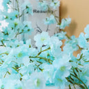 DecorBites™ Artificial Sakura Flowers Vine: Wedding Garden Rose Arch Decoration