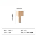 Wabi sabi white artistic floor lamp for living room minimalist light