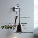 DecorBites™ Ash Wood LED Wall Light with Pull Chain Switch – Japanese Style Bedside Lamp