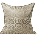 Asian landscape painting gray pillow cover living room decor
