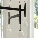 DecorBites™ ASTRA Wood Pendant Light Multi Head LED Chandelier Interior Decor Lamp