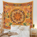 DecorBites™ Astrology Chart Tarot Tapestry Wheel Sun Moon Tree Mushroom Wall Hanging