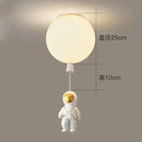DecorBites™ Astronaut Balloon Ceiling Lamp: Modern Minimalist LED Chandelier for Kids' Room