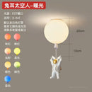 DecorBites™ Astronaut Balloon LED Pendant Light for Children's Nursery Room