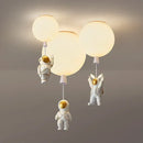 DecorBites™ Astronaut Balloon LED Pendant Light for Children's Nursery Room
