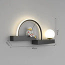DecorBites™ Astronaut Cartoon Sconce Metal Lighting for Creative Living Room Décor