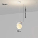 DecorBites™ Astronaut Chandelier: Personalized Children's Room Decor Lighting for Warm Atmosphere