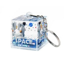 DecorBites™ Astronaut Drift Keychain: Creative Liquid Hourglass Stress Relief Toy & Home Decor