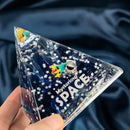 DecorBites™ Astronaut Drift Keychain: Creative Liquid Hourglass Stress Relief Toy & Home Decor
