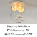 DecorBites™ Astronaut Globe Ceiling Light for Kids Room - 18cm/20cm/25cm