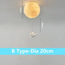 DecorBites™ Astronaut Globe Ceiling Light for Kids Room - 18cm/20cm/25cm