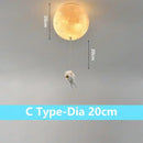 DecorBites™ Astronaut Globe Ceiling Light for Kids Room - 18cm/20cm/25cm