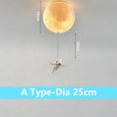 DecorBites™ Astronaut Globe Ceiling Light for Kids Room - 18cm/20cm/25cm