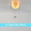 DecorBites™ Astronaut Globe Ceiling Light for Kids Room - 18cm/20cm/25cm