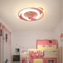 Modern blue & white astronaut kids bedroom ceiling light