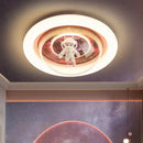 DecorBites™ Astronaut LED Ceiling Lights for Children's Room and Bedroom