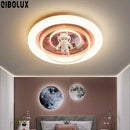 DecorBites™ Astronaut LED Ceiling Lights for Children's Room and Bedroom