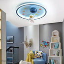 DecorBites™ Astronaut LED Ceiling Lights: Nordic Style for Kids' Room, Study, Restaurant Decor