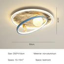 DecorBites™ Astronaut LED Chandelier: Remote Control Ceiling Pendant Light for Children's Room