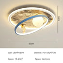 DecorBites™ Astronaut LED Chandelier: Remote Control Ceiling Pendant Light for Children's Room