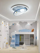DecorBites™ Astronaut LED Chandelier: Remote Control Kids Ceiling Pendant Light for Bedroom & Nursery