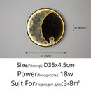 DecorBites™ Astronaut LED Wall Lamp: Modern Nordic Resin Round Decor Light
