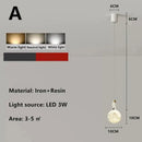 DecorBites™ Astronaut Lunar Pendant Light Modern Minimalist TV Bedroom Decor