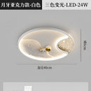 Modern decorbites astronaut moon acrylic ceiling lamp bedroom light