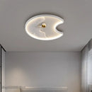 Modern decorbites astronaut moon acrylic ceiling lamp bedroom light