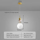 Decorbites astronaut moon pendant light for childrens room bedroom
