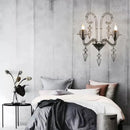 Decorbites baroque iron designer led chandelier foyer hanging lamp