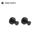 DecorBites™ Bathroom Hardware Set: Towel Rack, Toilet Brush, Paper Holder, Soap Dispenser, Towel Bar, Hook
